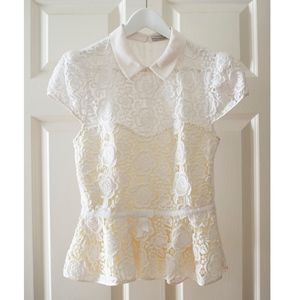 Karen Millen Rare Feminine Lace Top